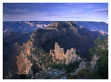 Wotans Throne From Cape Royal, North Rim, Grand Canyon National Park, Arizona-Paper Art-42,,X32,,