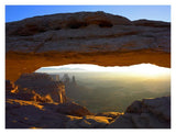 Mesa Arch At Sunset From The Mesa Arch Trail, Canyonlands National Park, Utah-Paper Art-18,,X14,,