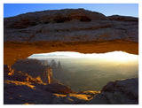 Mesa Arch At Sunset From The Mesa Arch Trail, Canyonlands National Park, Utah-Paper Art-42,,X32,,