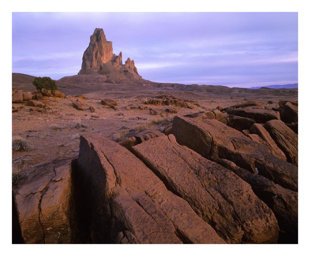 Agathla Peak, The Basalt Core Of An Extinct Volcano, Monument Valley, Arizona-Paper Art-26,,X22,,