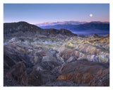 Full Moon Rising Over Zabriskie Point, Death Valley National Park, California-Paper Art-34,,X26,,