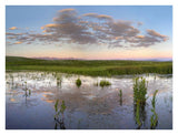 Reflection Of Clouds In The Water, Arapaho National Wildlife Refuge, Colorado-Paper Art-34,,X26,,