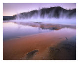 Steaming Hot Springs At Lower Geyser Basin, Yellowstone National Park, Wyoming-Paper Art-26,,X20,,