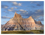 Sandstone Striations And Erosional Features, Badlands National Park, South Dakota-Paper Art-42,,X32,,