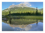 Mt Burgess Reflected In Emerald Lake, Yoho National Park, British Columbia, Canada-Paper Art-24,,X17.62,,