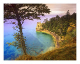 Castle Rock Overlooking Lake Superior, Pictured Rocks National Lakeshore, Michigan-Paper Art-22,,X18,,