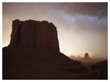 Sandstorm, Elephant Butte At North Window, Monument Valley Navajo Tribal Park, Arizona-Paper Art-50,,X38,,