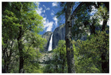 Bridal Veil Falls Tumble 620 Feet To The Valley Floor, Yosemite National Park, California-Paper Art-62,,X42,,