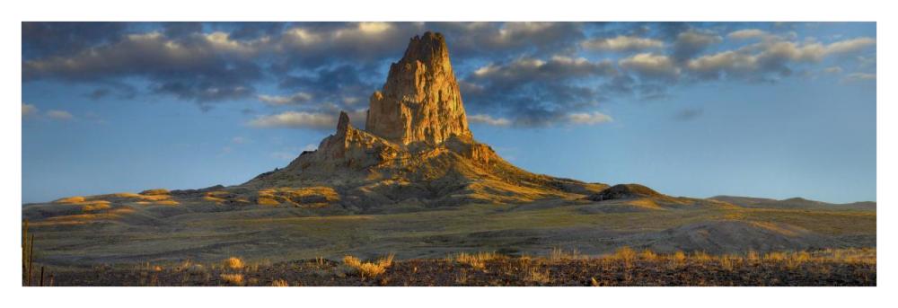 Agathla Peak, The Basalt Core Of An Extinct Volcano, Monument Valley Navajo Tribal Park, Arizona-Paper Art-42,,X14.4,,