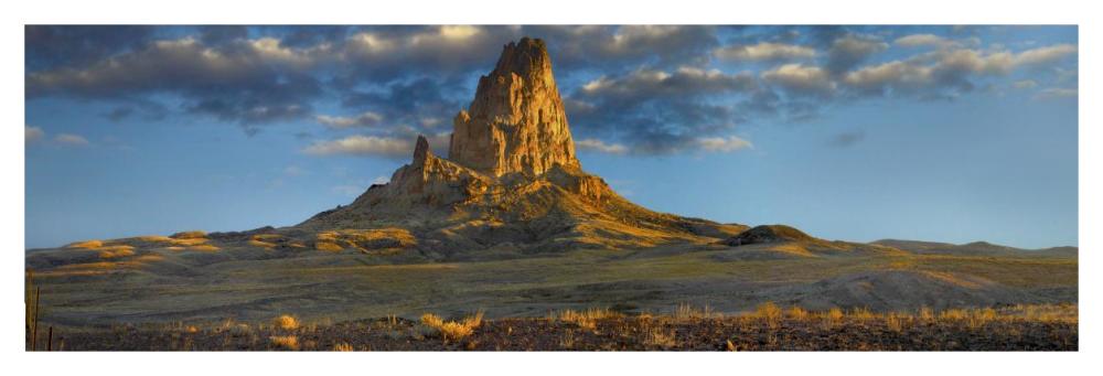 Agathla Peak, The Basalt Core Of An Extinct Volcano, Monument Valley Navajo Tribal Park, Arizona-Paper Art-46,,X15.64,,