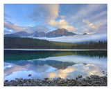 Pyramid Mountain And Boreal Forest Reflected In Patricia Lake, Jasper National Park, Alberta, Canada-Paper Art-30,,X24,,