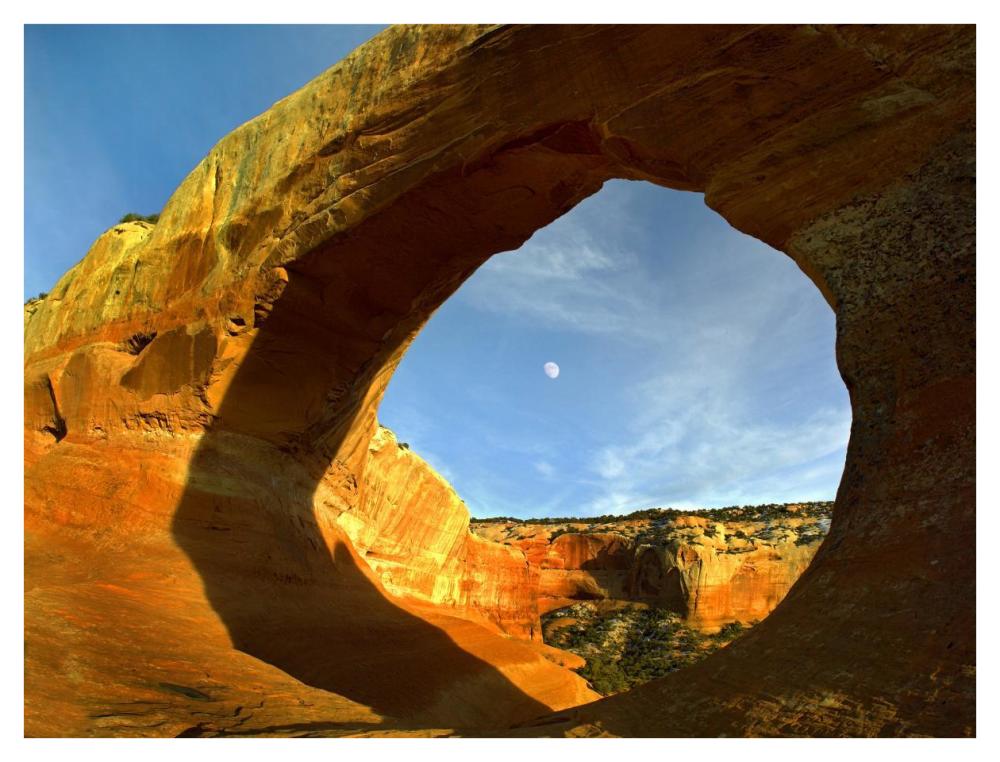 Wilson Arch With A Span Of 91 Feet And Height Of 46 Feet, Made Of Entrada Sandstone, Utah-Paper Art-42,,X32,,