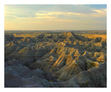 White River Overlook, Badlands National Park, South Dakota-Paper Art-26,,X22,,