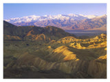 Looking At Panamint Range Over The Furnace Creek Playa From Zabriskie Point, Death Valley National Park, California-Paper Art-18