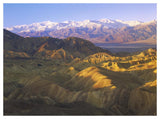 Looking At Panamint Range Over The Furnace Creek Playa From Zabriskie Point, Death Valley National Park, California-Paper Art-50