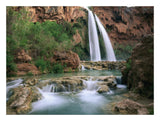 Havasu Creek, Lined With Cottonwood Trees, Havasu Falls, Grand Canyon, Arizona-Paper Art-26,,X20,,
