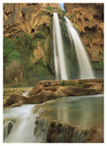 Havasu Creek, Lined With Cottonwood Trees, Havasu Falls, Grand Canyon, Arizona-Paper Art-38,,X50,,