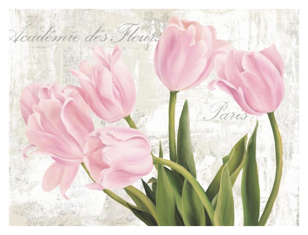 Academie Des Fleurs-Paper Art-18,,X14,,