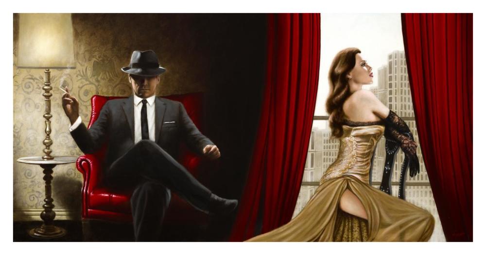 Black Tie, High Heels-Paper Art-38,,X20,,