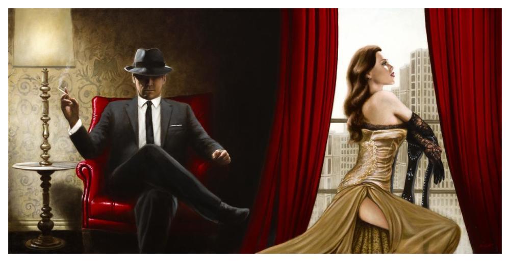 Black Tie, High Heels-Paper Art-62,,X32,,