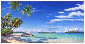 Spiaggia Tropicale-Paper Art-74,,X38,,