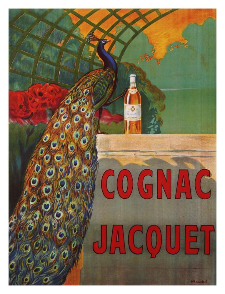 Cognac Jacquet, Ca. 1930-Paper Art-14,,X18,,