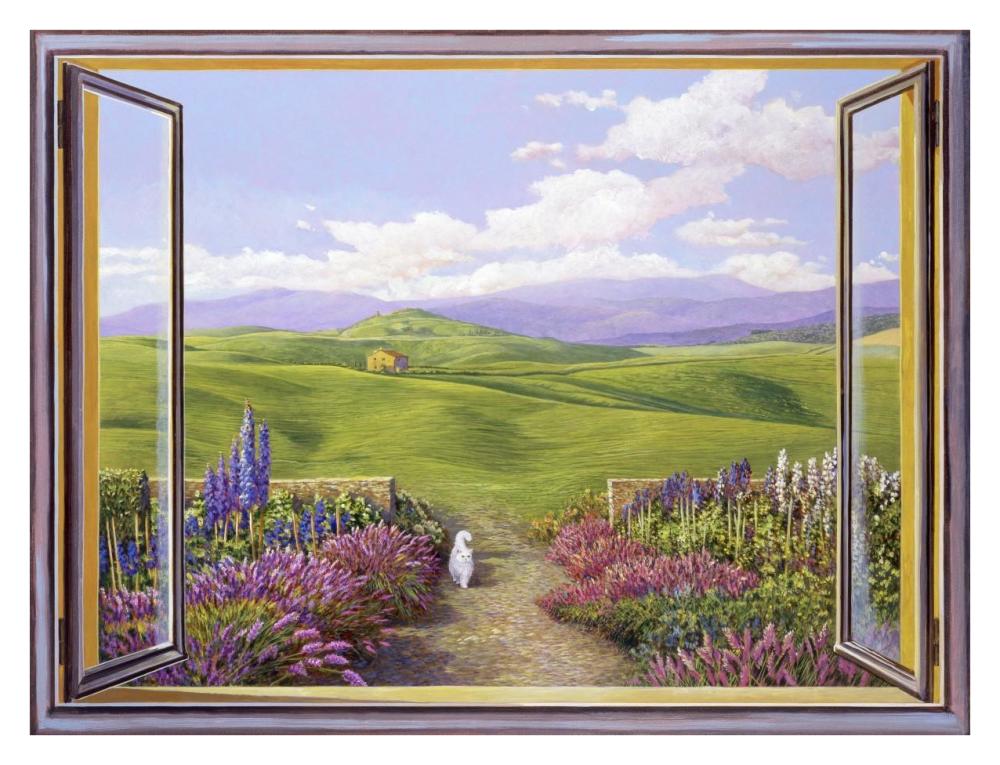 Paesaggio Toscano-Paper Art-34,,X26,,