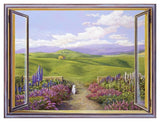 Paesaggio Toscano-Paper Art-42,,X32,,