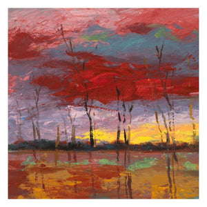 Tramonto Sul Bosco I-Paper Art-26,,X26,,