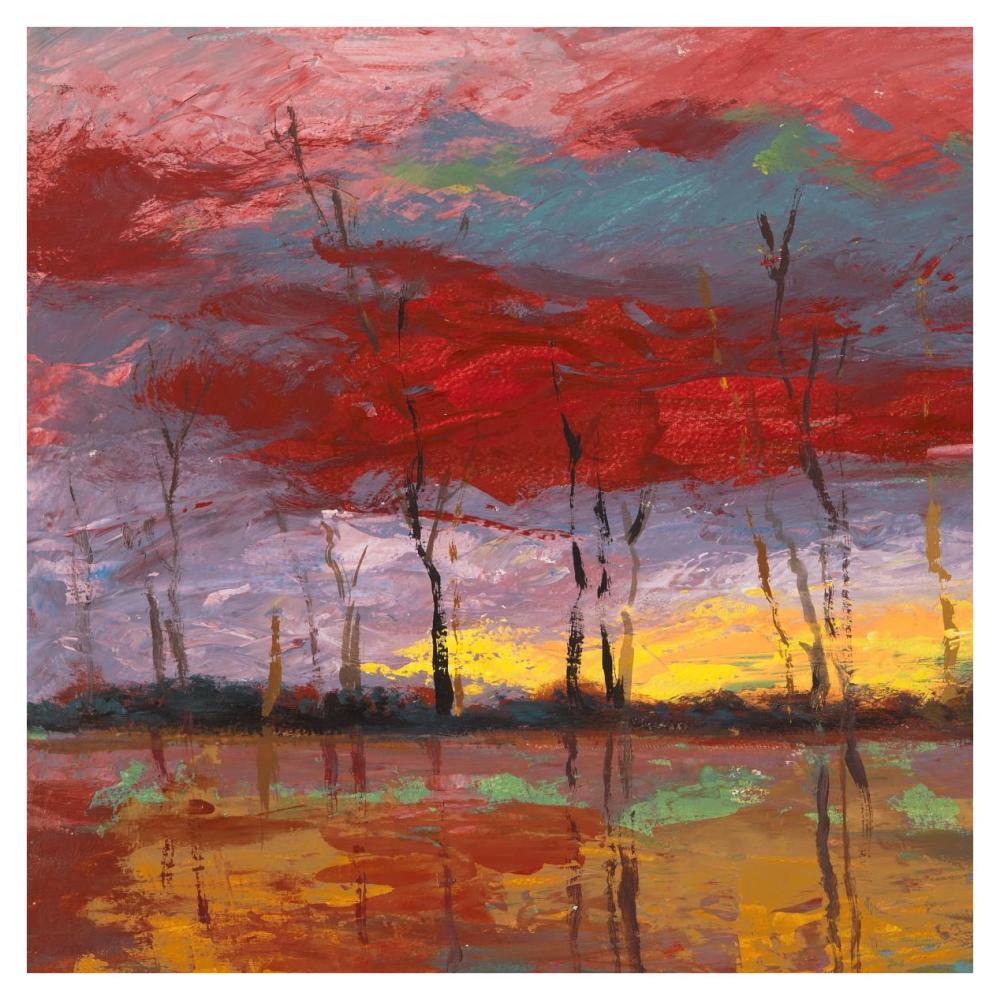 Tramonto Sul Bosco I-Paper Art-38,,X38,,