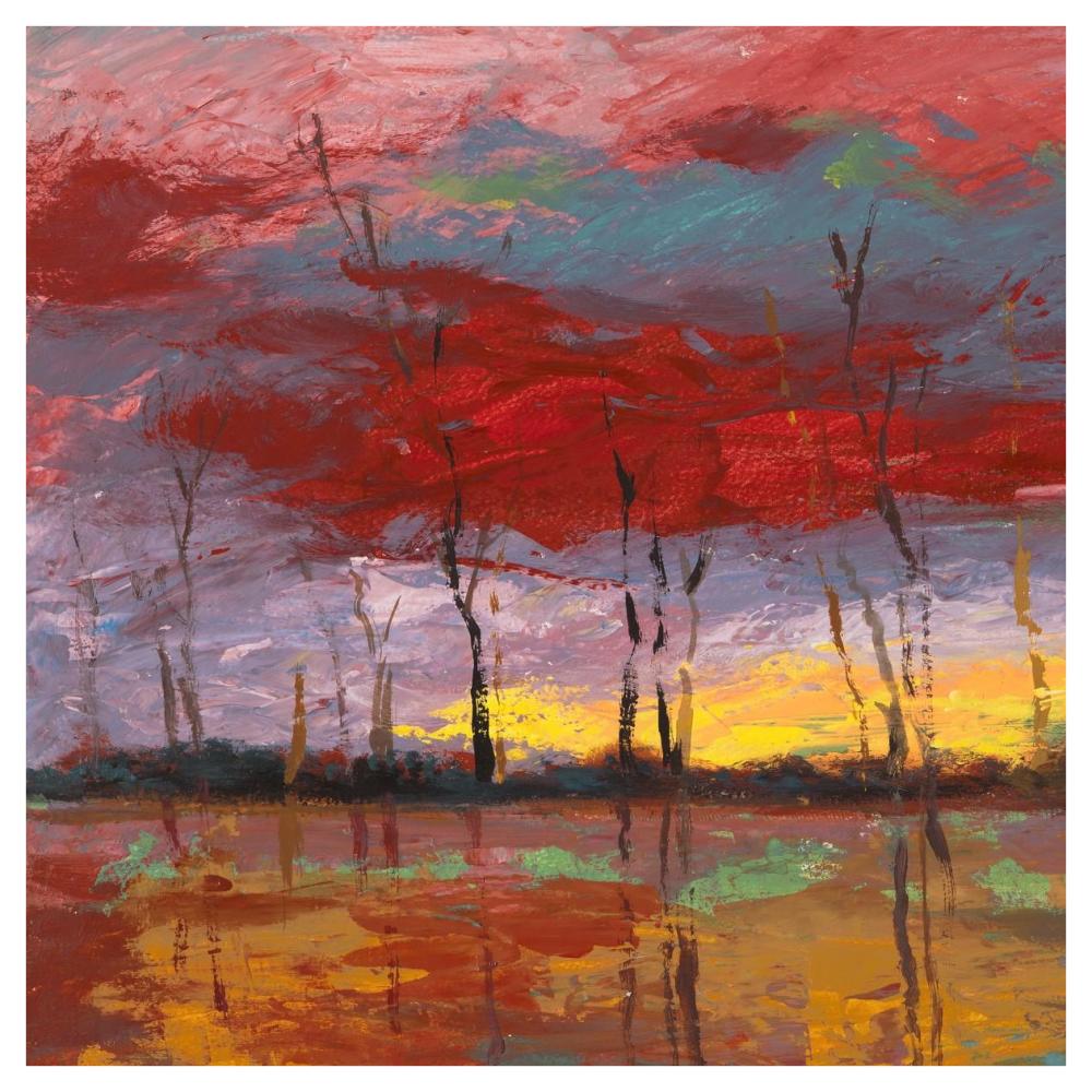 Tramonto Sul Bosco I-Paper Art-42,,X42,,
