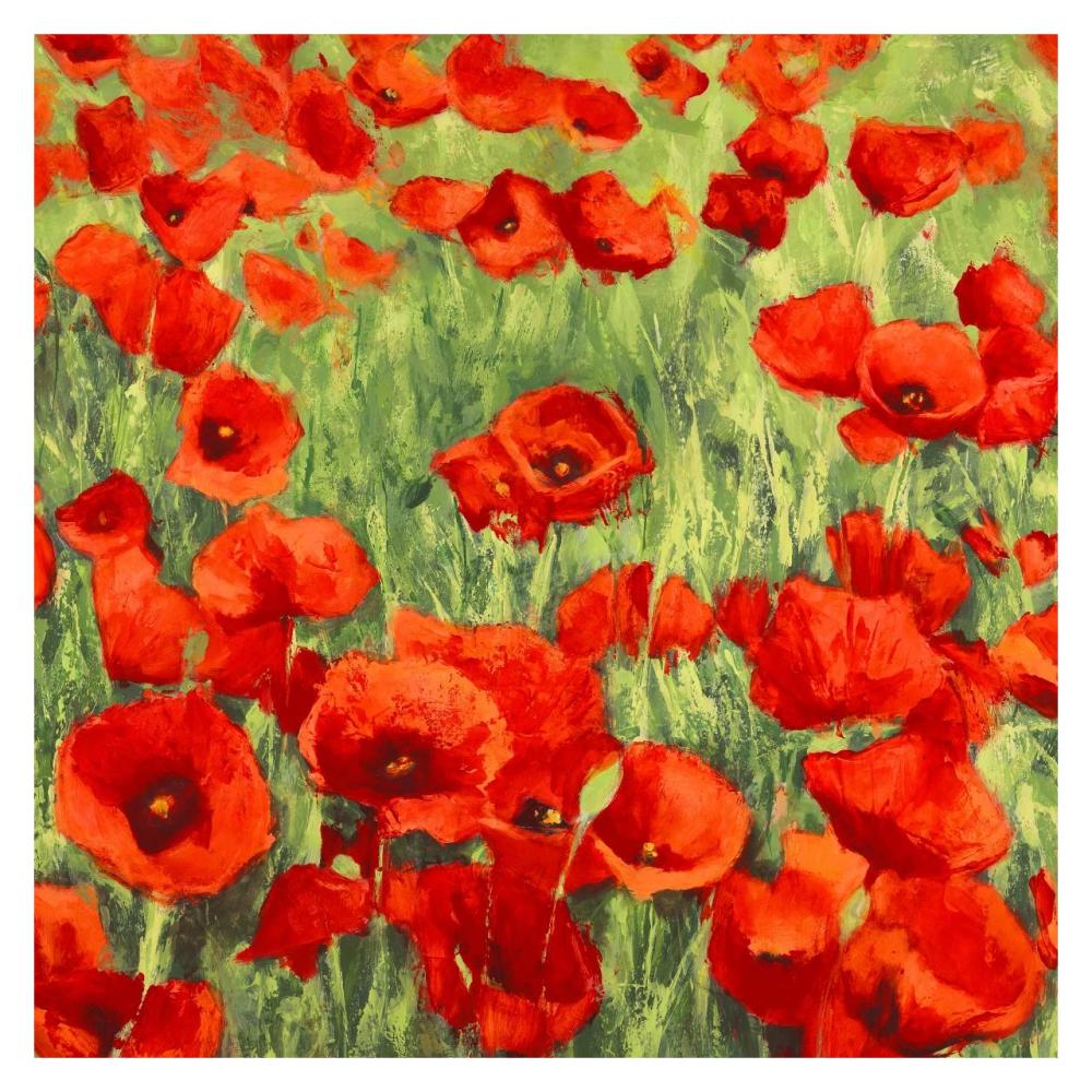 Poppies-Paper Art-32,,X32,,