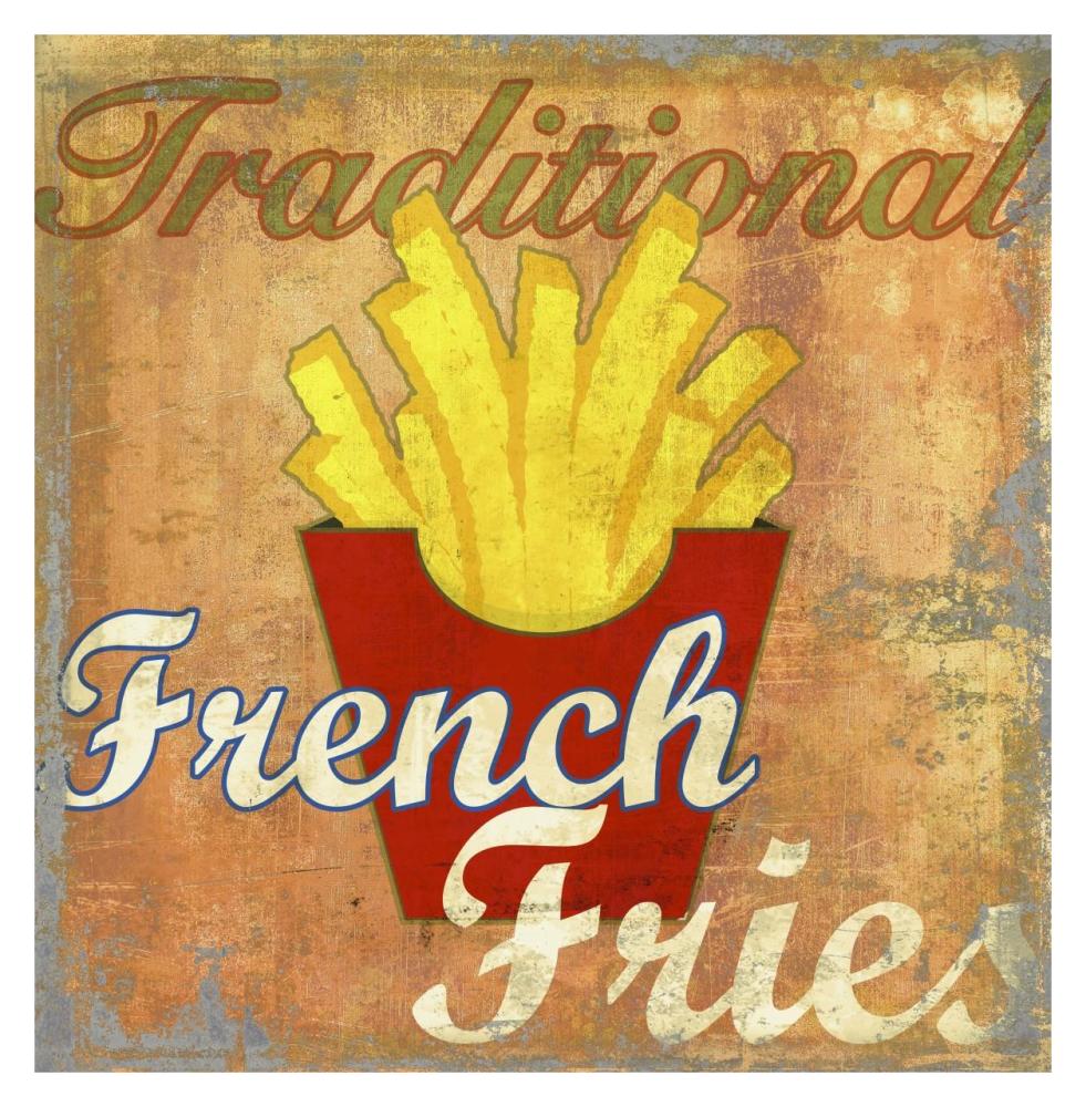 French Fries-Paper Art-32,,X32,,