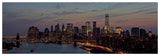 Lower Manhattan At Dusk-Paper Art-74,,X26,,
