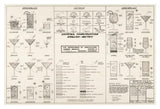 The Cocktail Construction Chart, U.S. National Forest Service, 1974-Paper Art-20X14