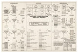 The Cocktail Construction Chart, U.S. National Forest Service, 1974-Paper Art-62X42