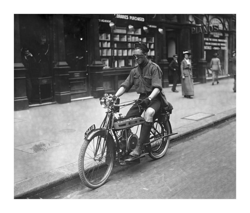 Boy Riding American Bike-Paper Art-18,,X15.28,,