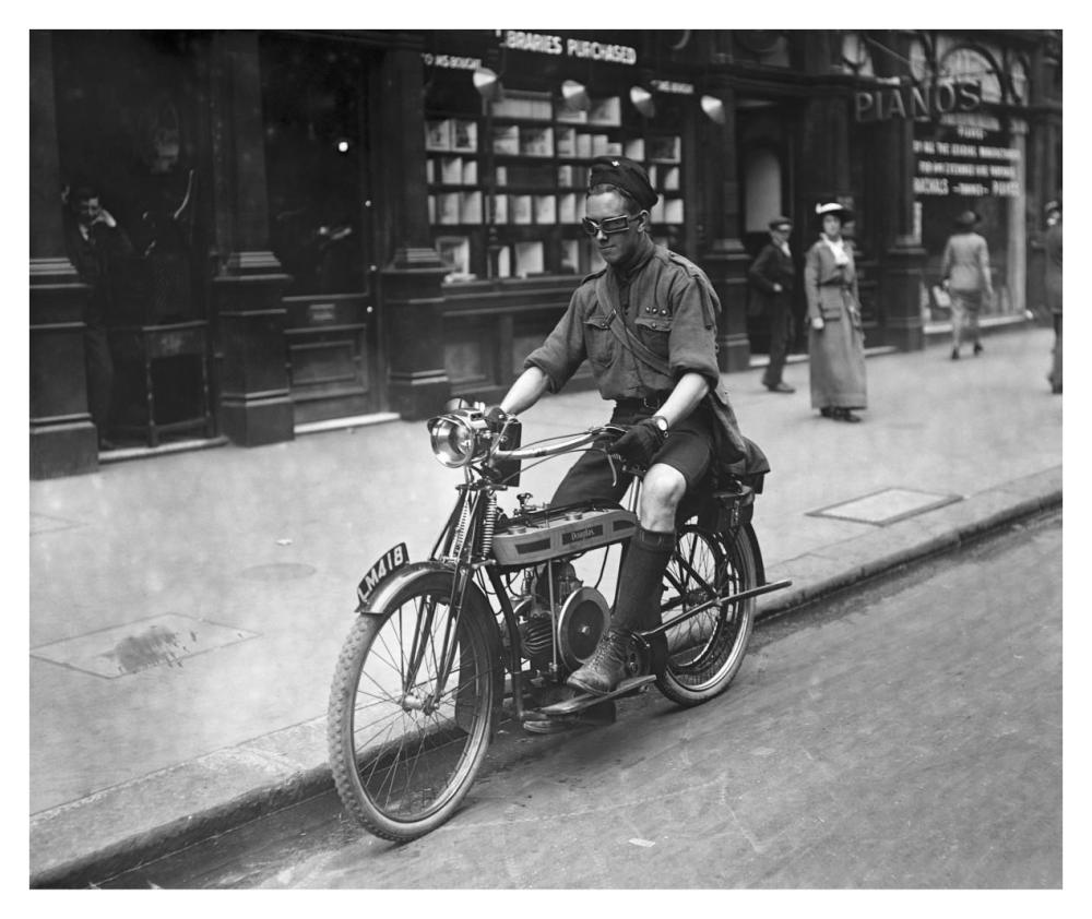 Boy Riding American Bike-Paper Art-38,,X31.88,,