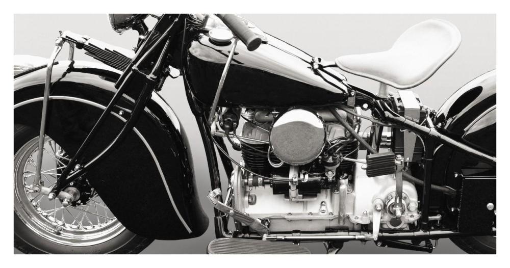 Vintage American Bike-Paper Art-38,,X20,,
