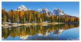 Lago Antorno And Misurina, Dolomites, Italy-Paper Art-50,,X26,,