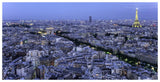 Aerial View Of Paris At Dusk-Paper Art-74,,X38,,