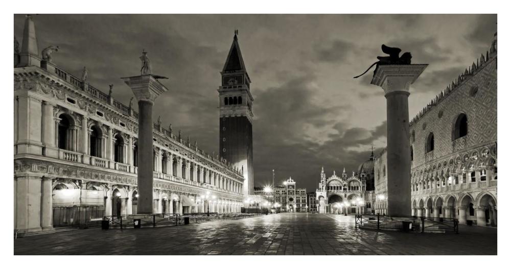 Piazza San Marco, Venice-Paper Art-38,,X20,,