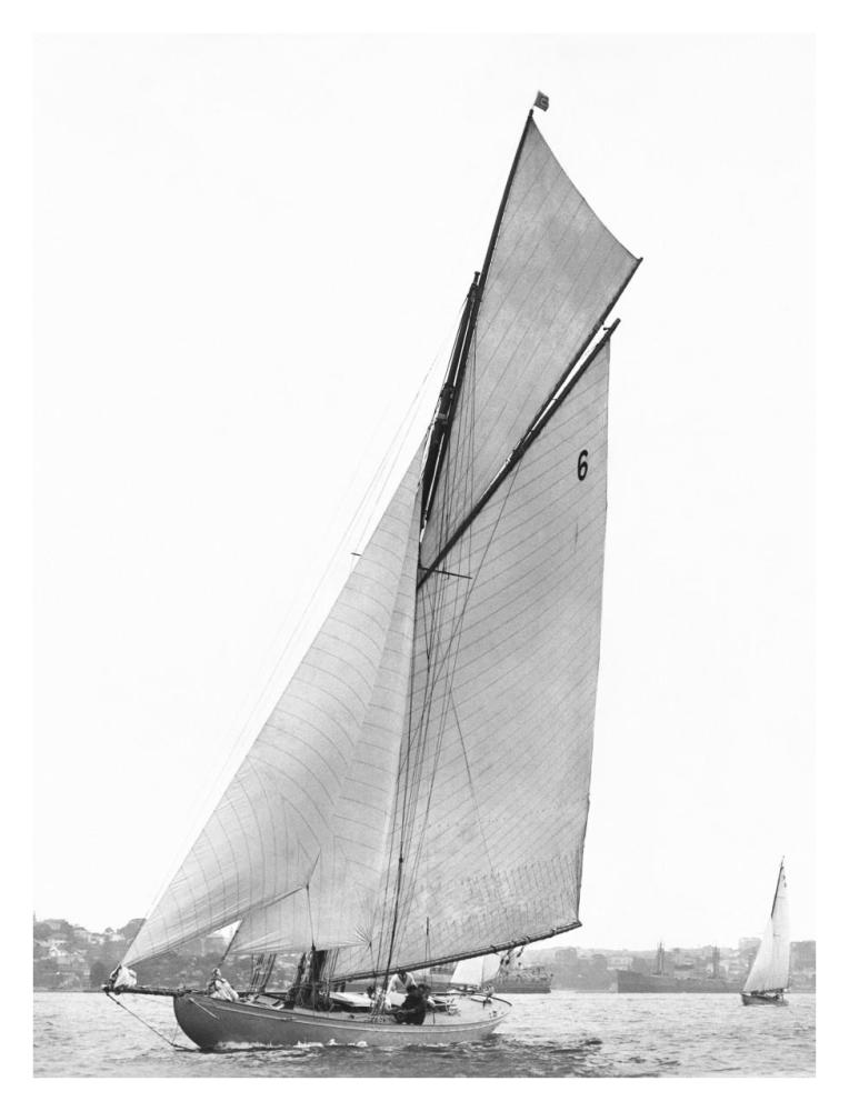 Sailing In Sydney Harbour-Paper Art-26,,X34,,