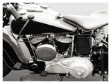 Vintage American V-Twin Engine (Detail)-Paper Art-42,,X32,,