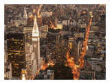 Aerial View Of Manhattan With Flatiron Building, Nyc-Paper Art-26,,X20,,