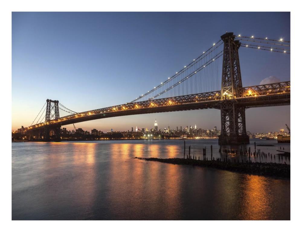 Queensboro Bridge And Manhattan From Brooklyn, Nyc-Paper Art-26,,X20,,