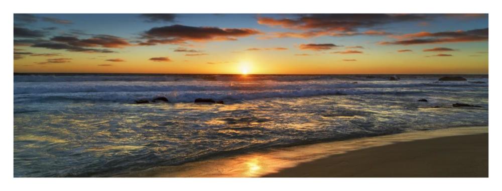 Sunset, Leeuwin National Park, Australia-Paper Art-38,,X14,,