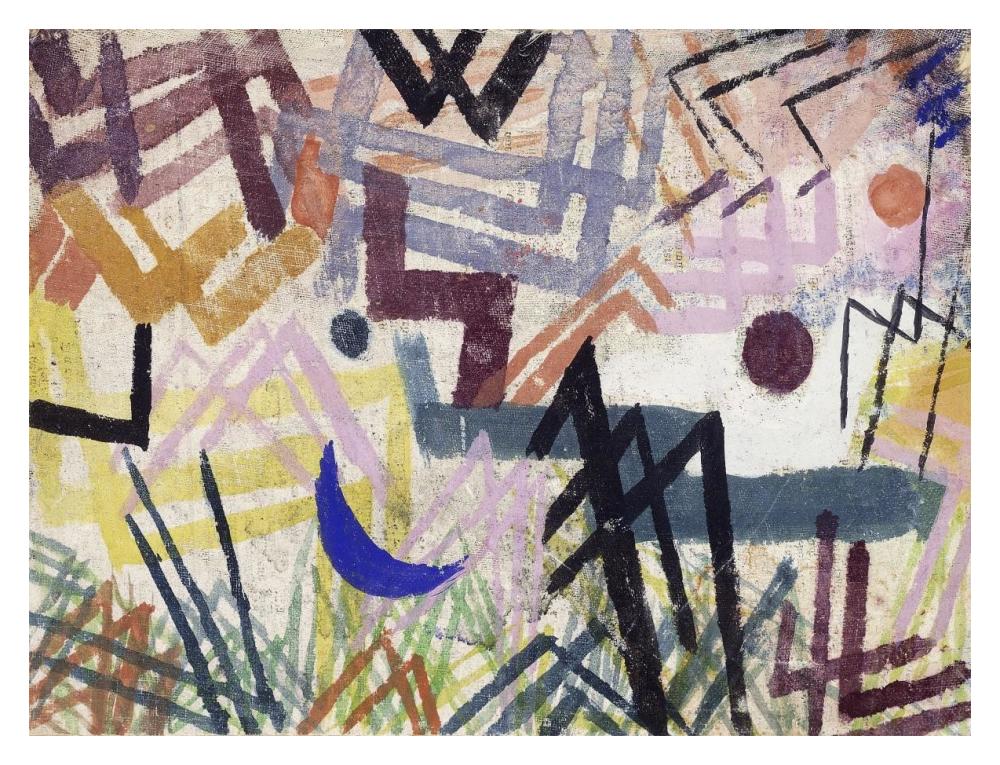 The Power Of Play In A Lech Landscape-Paper Art-18,,X14,,