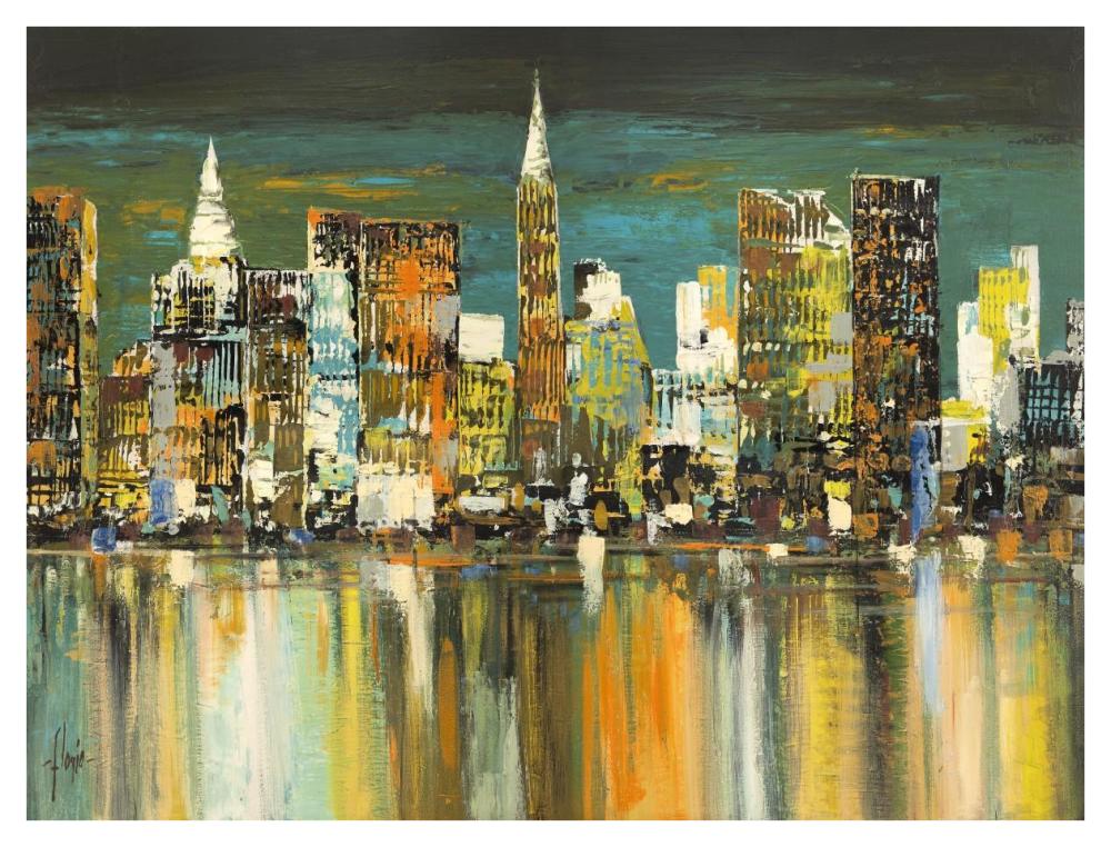 Le Mille Luci Di New York-Paper Art-42,,X32,,