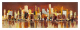 Manhattan Al Tramonto-Paper Art-38,,X14,,